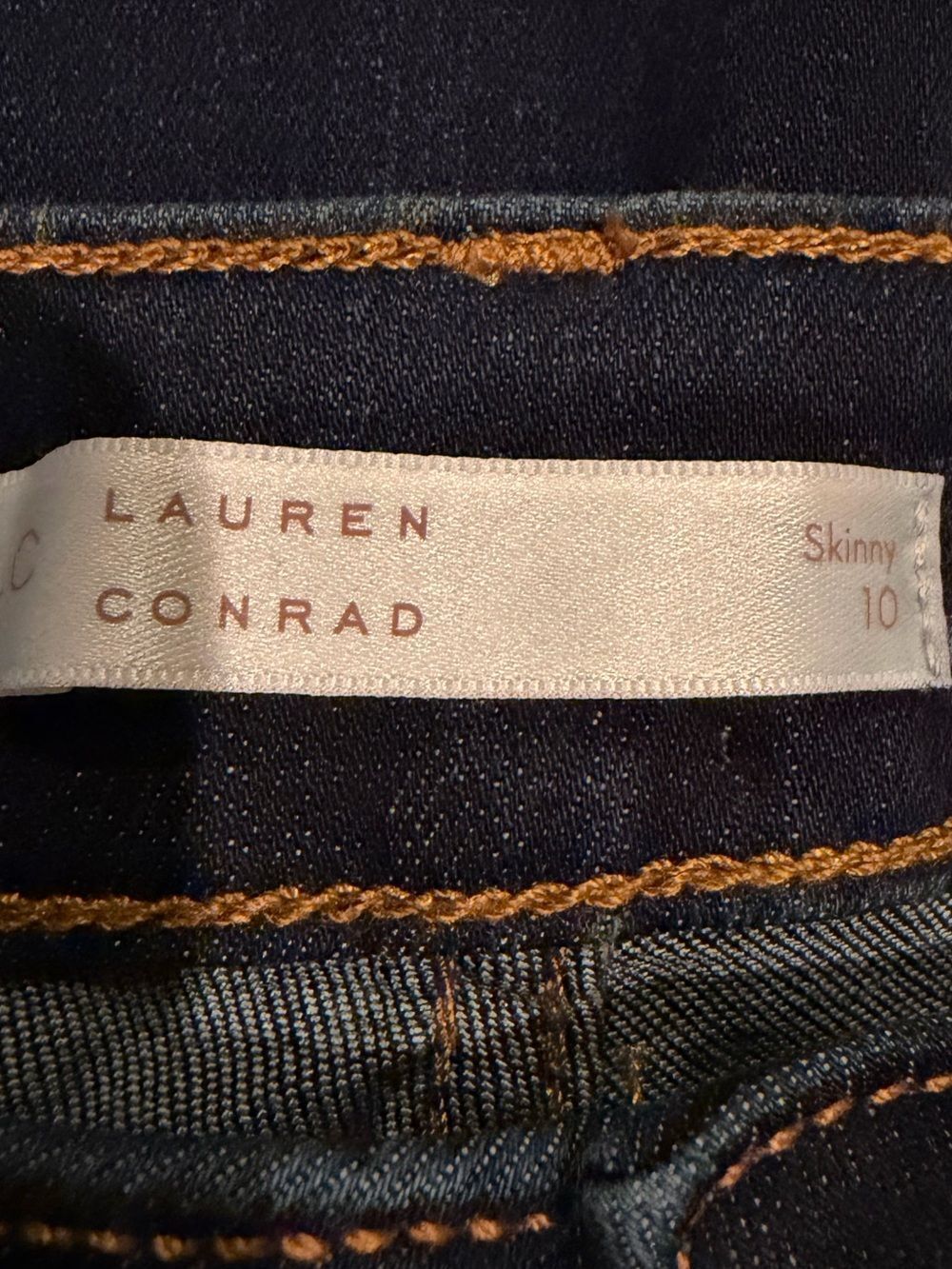 LC Lauren Conrad Mid Rise Skinny Jeans NWT SZ 10 - Picture 6 of 10